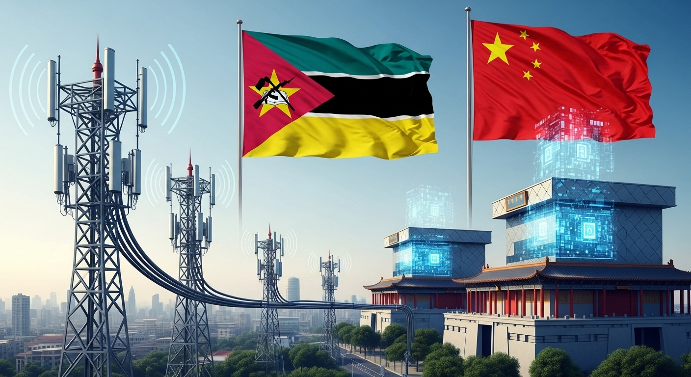 Como a Internet Chinesa Chegou a Moçambique: A História da Expansão Tecnológica